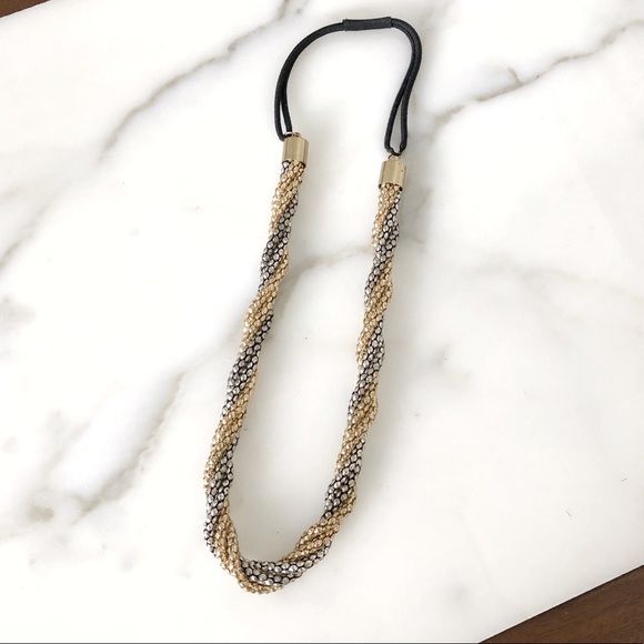 ZARA Silver and Gold Headpiece/Necklace - Picture 1 of 2